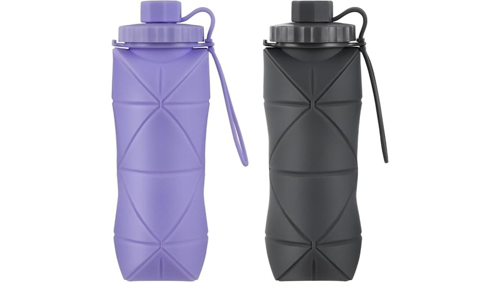 collapsible silicone 20oz bottle