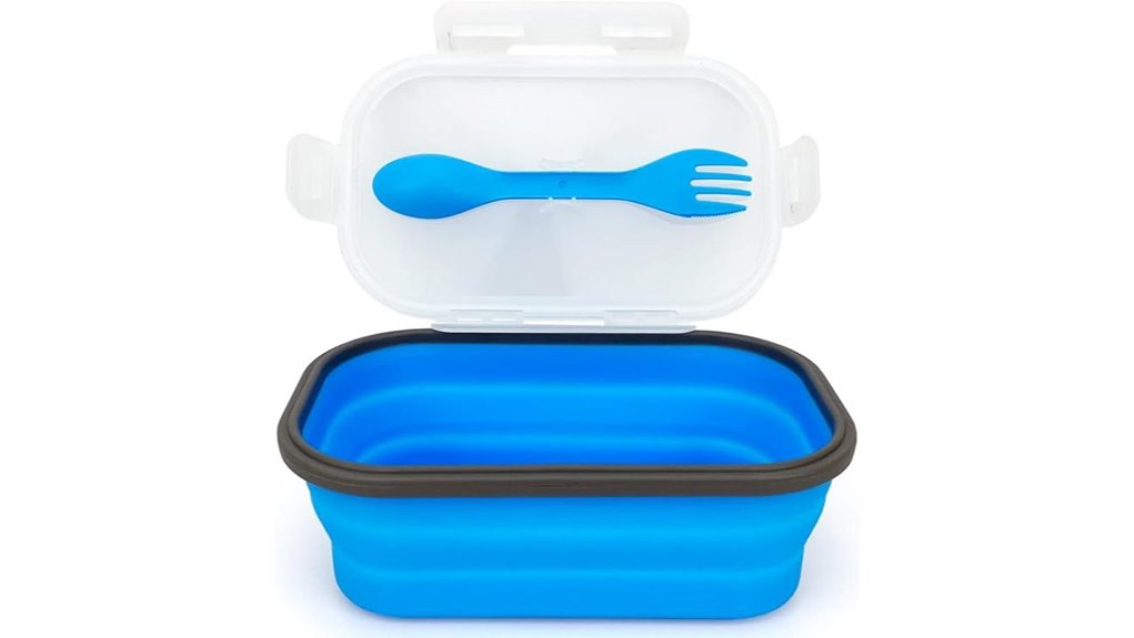 collapsible silicone airtight box