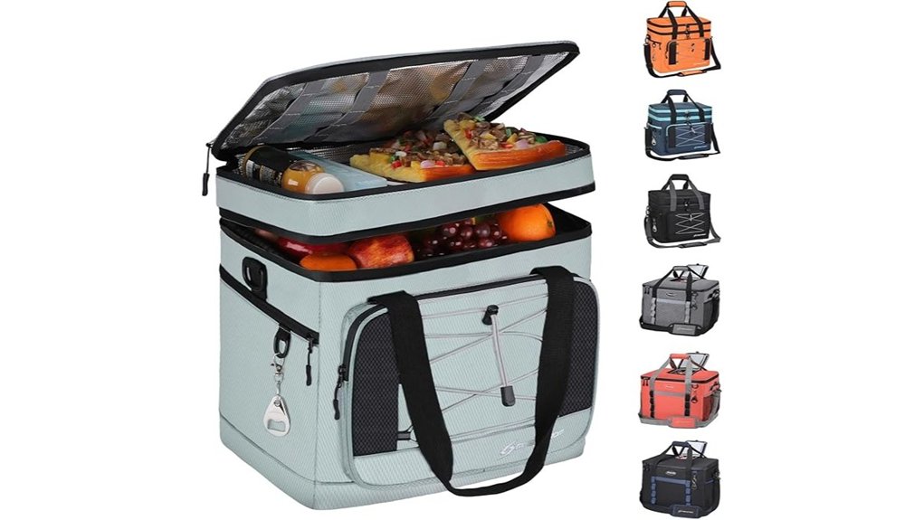 Best Soft Cooler Bags for Road Trips That Keep Snacks Fresh 13 collapsible soft leakproof cooler