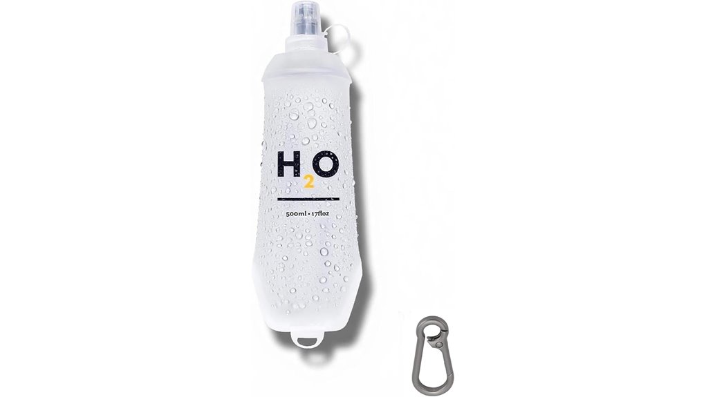Best Collapsible Water Bottles with Leakproof Valves 5 collapsible tpu 500ml high flow
