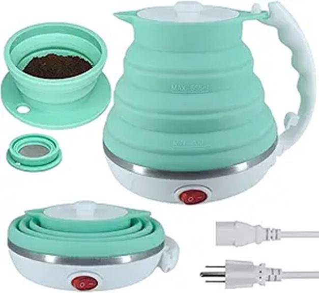 collapsible travel electric dripper