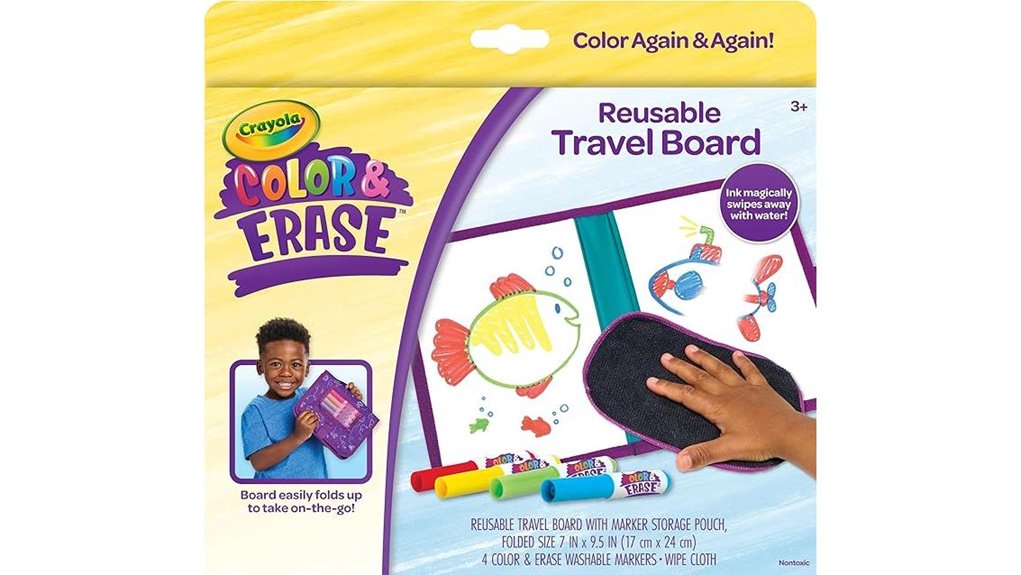 color erase crayola board