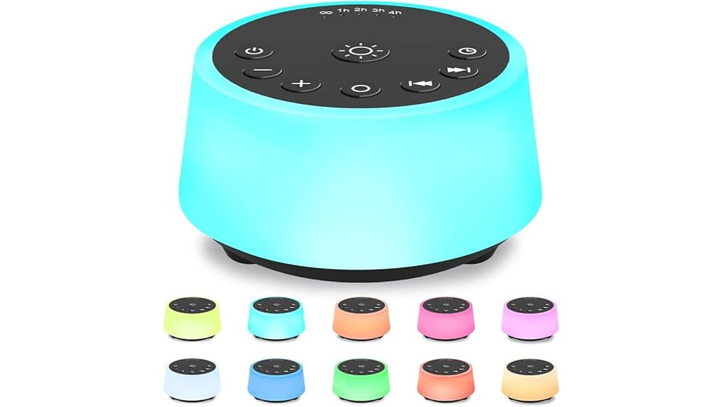 Best Noise Machines Kids Need for Long‑Lasting Sleep Calmness 1 colorful nightlight sound machine