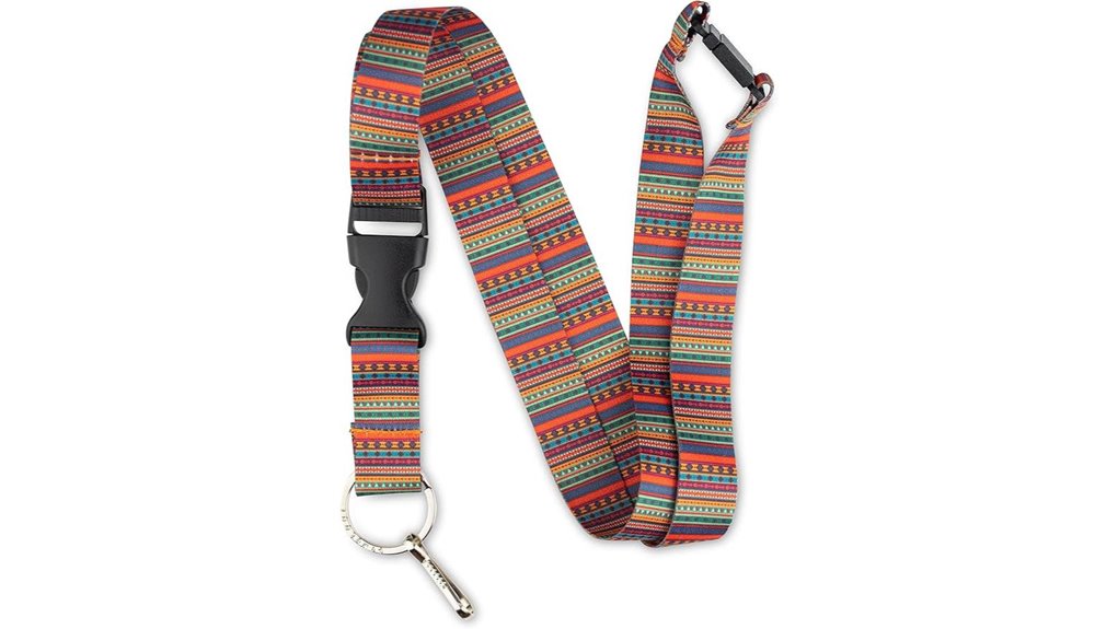 Top Travel Lanyards with Breakaway Clasps: Safe & Secure 4 colorful quick release lanyard