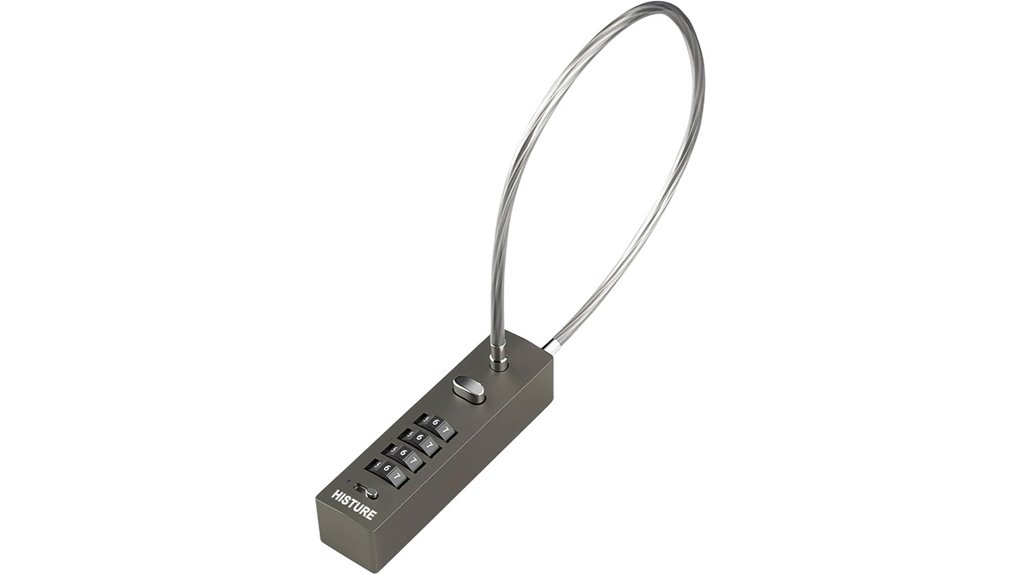 combination cable bike lock