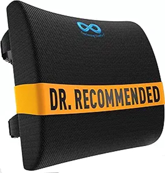 comfortable lumbar memory foam