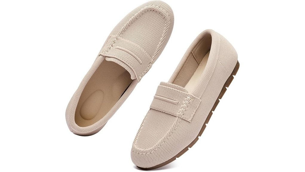 comfortable women slip on loafers