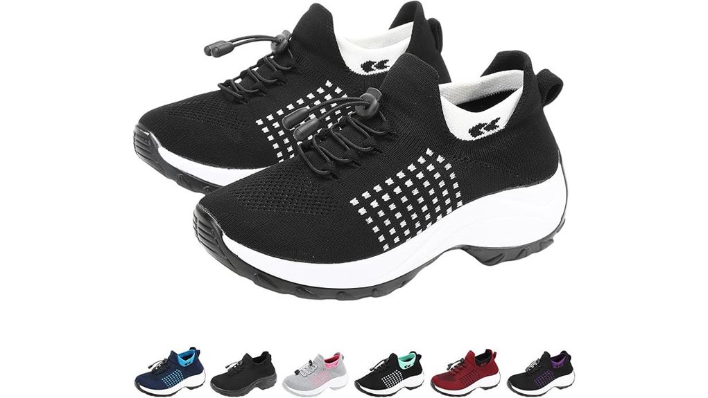 Top Comfortable Walking Shoes for City Breaks (Cushion + Grip) 4 comfortwear orthopedic air sneakers