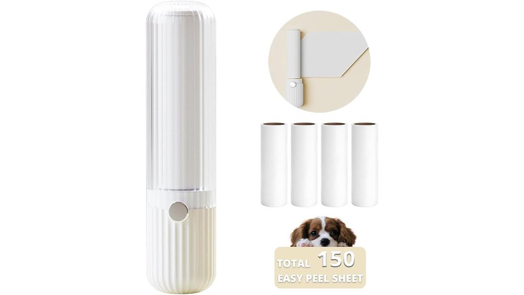 compact 150 sheet lint roller