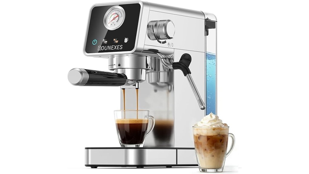 compact 20 bar espresso frother