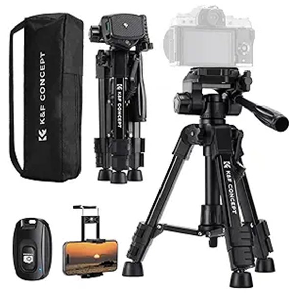 compact 25 inch aluminum tripod