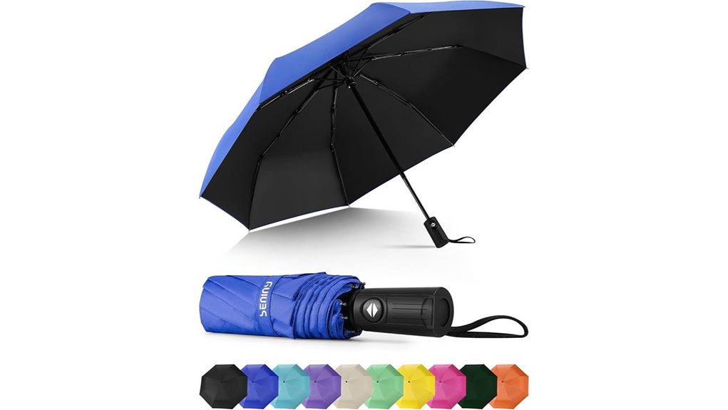 Top Compact Travel Umbrellas for Windy Cities 7 compact automatic windproof umbrella