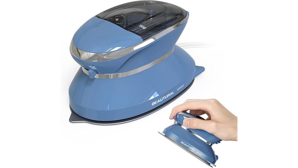 compact detachable travel iron