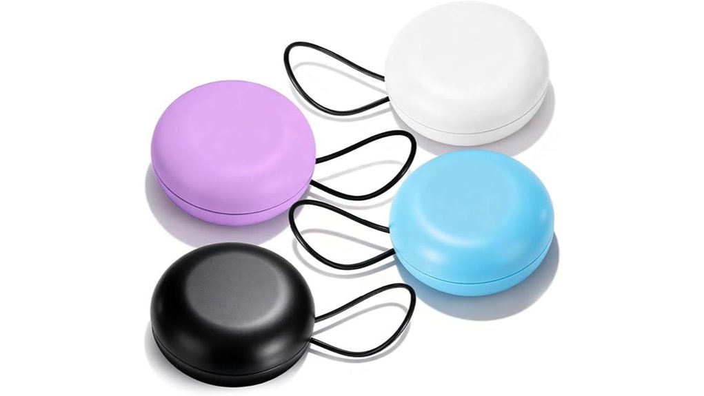 compact four piece earplug case