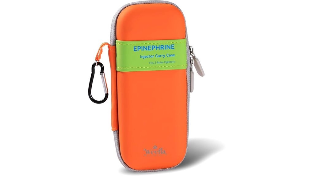 compact hard shell 2 injector case
