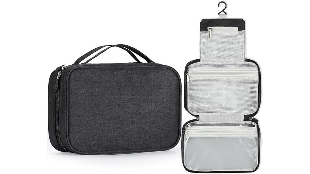 compact hooked waterproof toiletry