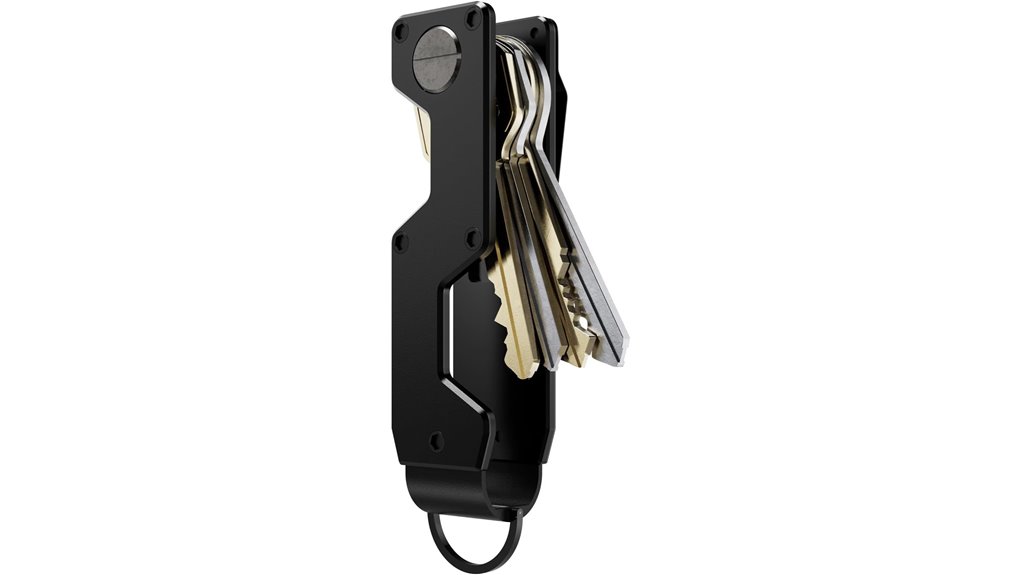 compact metal key organizer