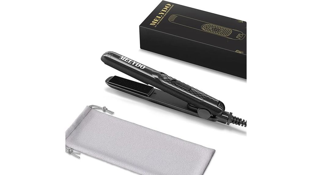 compact tourmaline iron pouch