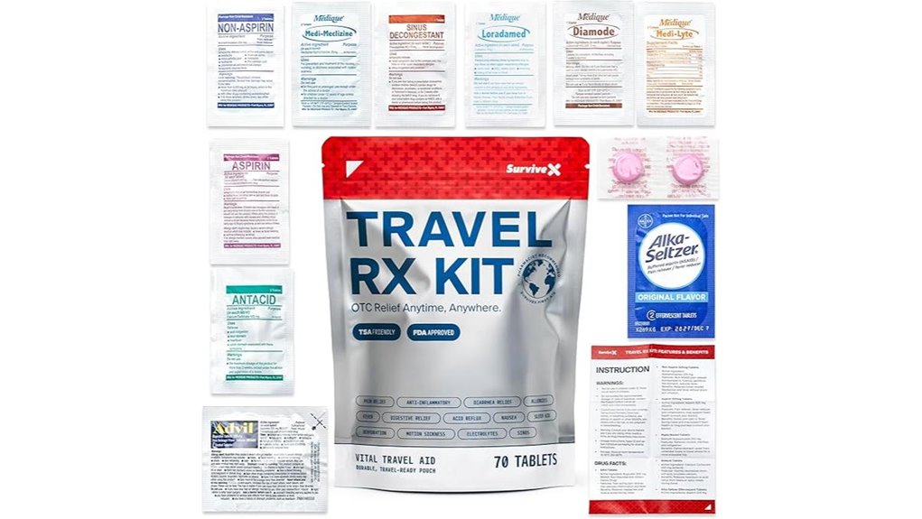 Top First Aid Kit Refill Packs Travelers Rely On 11 compact tsa approved travel kit