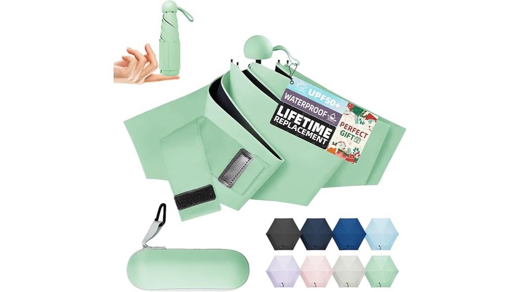 compact uv pocket umbrella