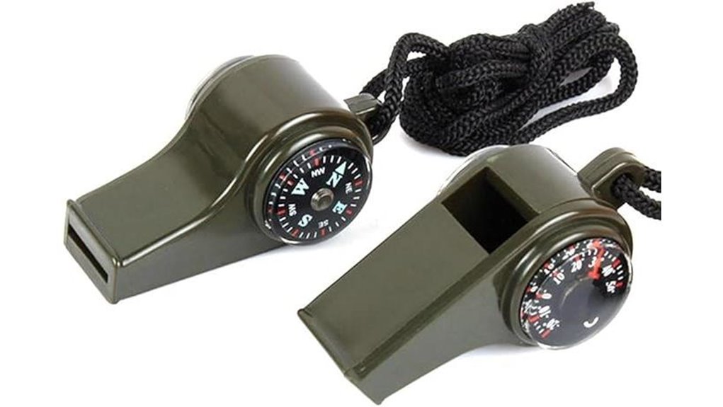 Bursting Alerts: Must‑Have Whistle + Compass Combos for Hikers 14 compass thermometer outdoor whistle