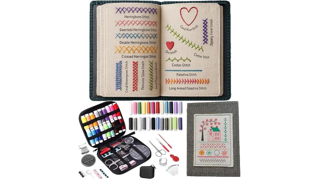 The Ultimate Embroidery Travel Kits for On-the-Go Stitching 11 complete 106 pattern kit