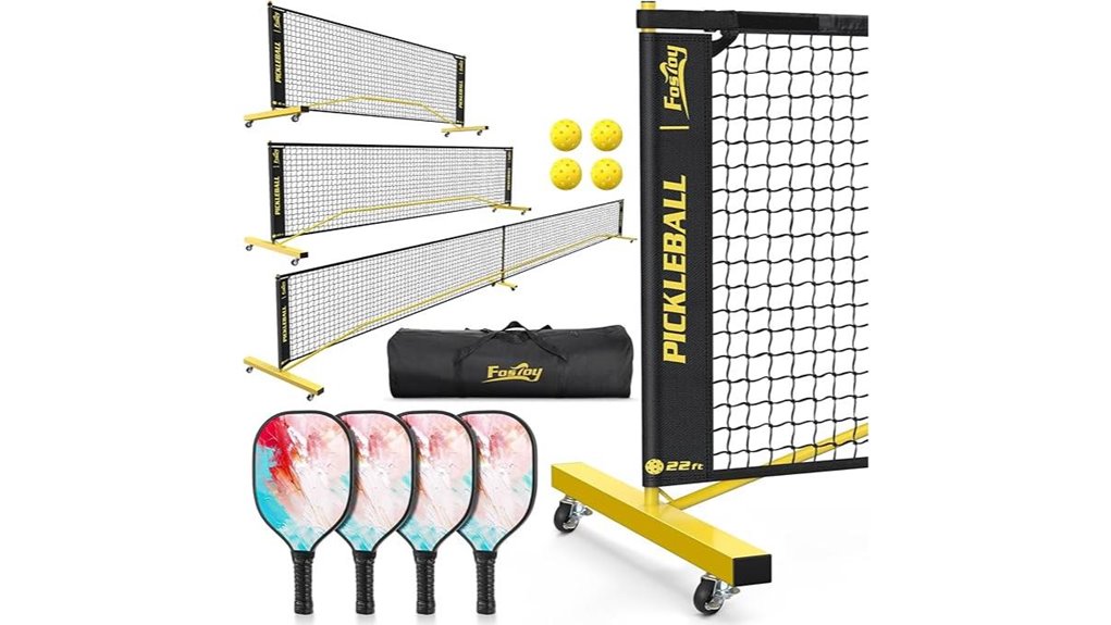 Must-Have Travel Pickleball Sets Every Player Will Love 4 complete portable pickleball kit
