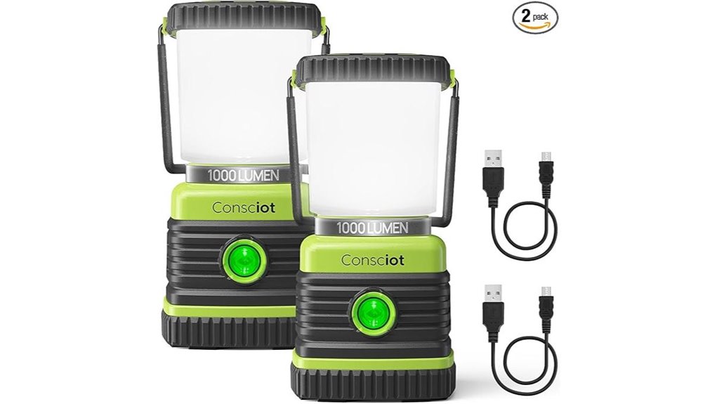 consciot 1000lm camping lantern