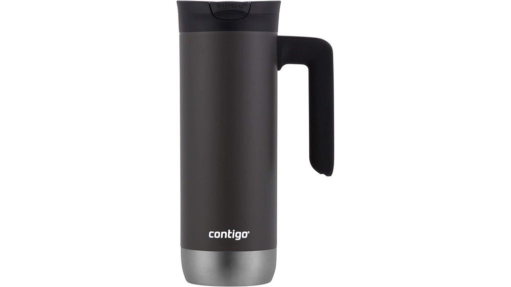 Travel Coffee Mugs With One-Hand Open Lids: Coffee on-the-Go 11 contigo superior snapseal mug