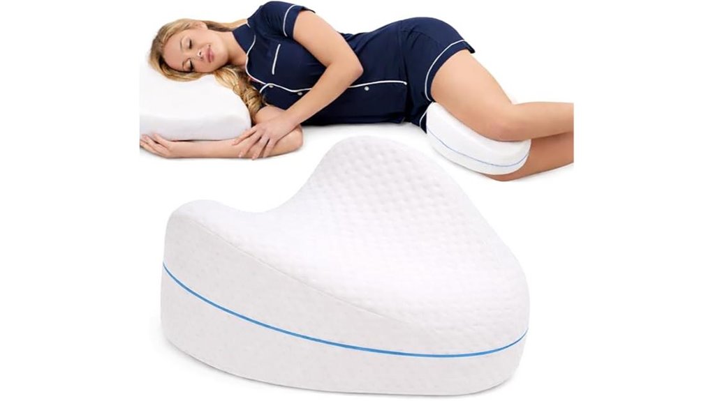 Knee Pillows for Long Train Rides: Your Side‑Sleep Solution 5 contour foam knee pillow