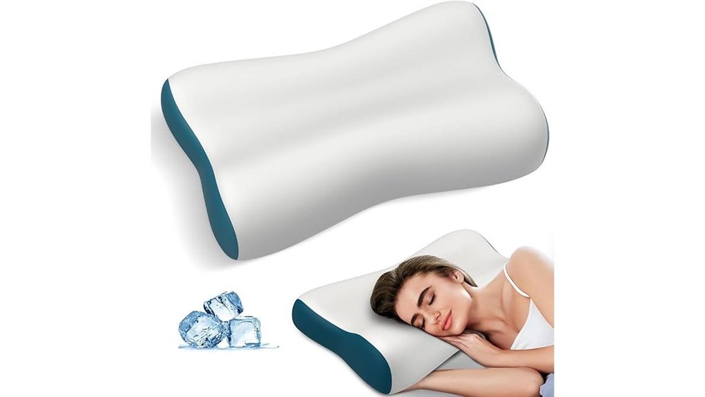 Neck Pillows That Don’t Push Your Head Forward (Comfort Shapes) 12 contoured cervical neck pillow