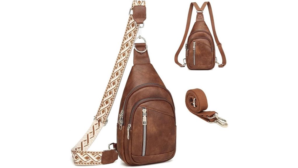 convertible leather crossbody backpack