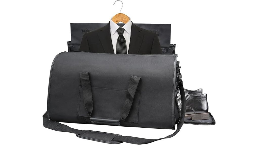 convertible shoulder strap duffel