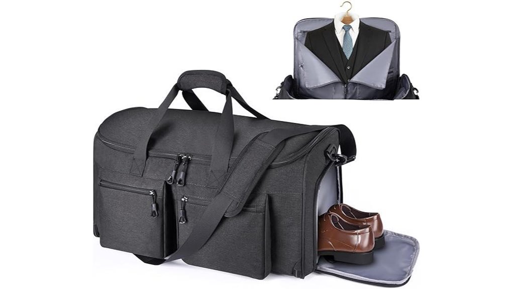 convertible travel duffle bag