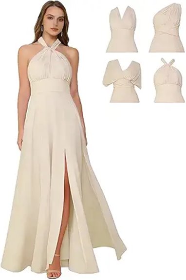 convertible warp maxi slit
