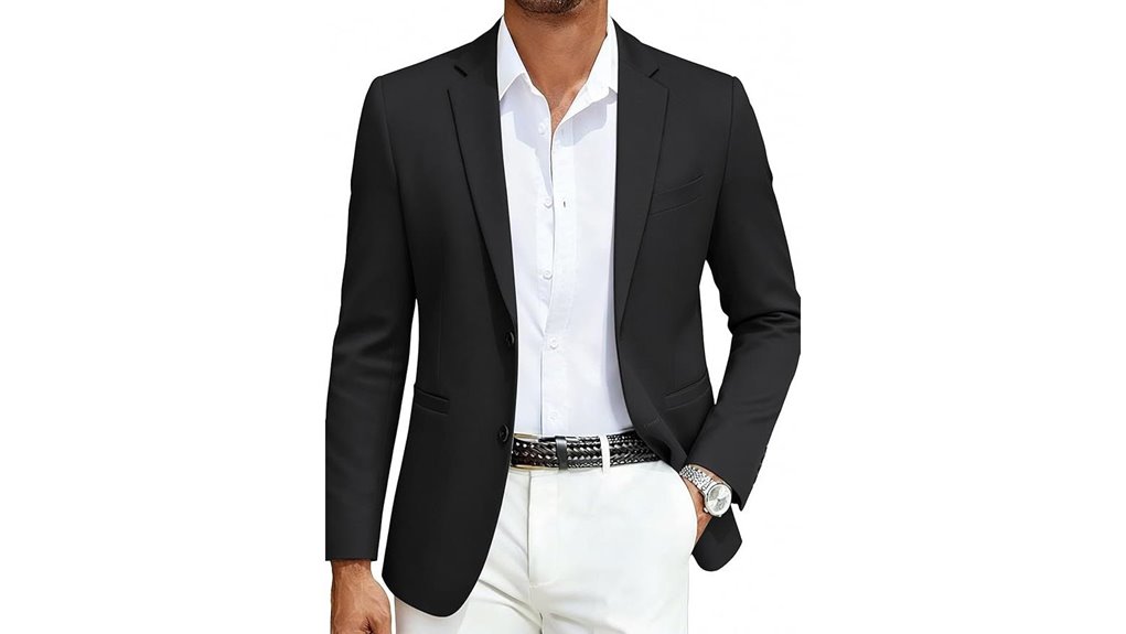 Travel Blazers (Wrinkle-Free & Unstructured) Keep You Sharp 13 coofandy slim fit blazer