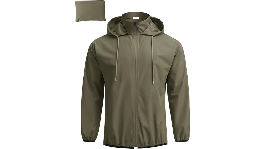 Best Packable Rain Jackets for Breathable Travel 15 coofandy waterproof packable jacket