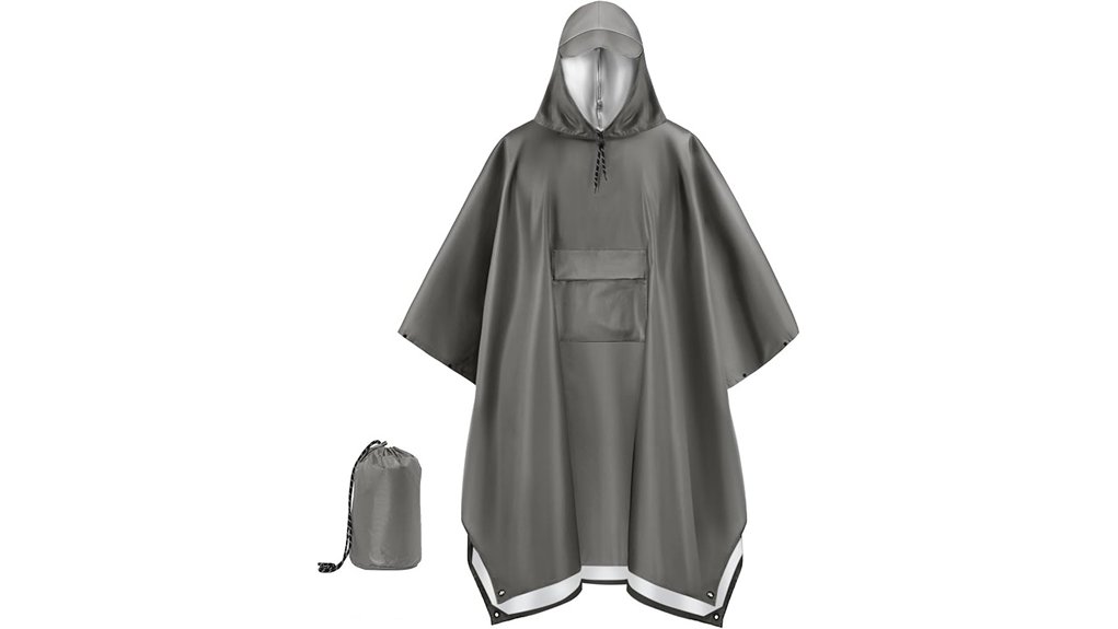 Packable Rain Ponchos for Travel: Durable, Not Flimsy 13 coofandy waterproof travel poncho