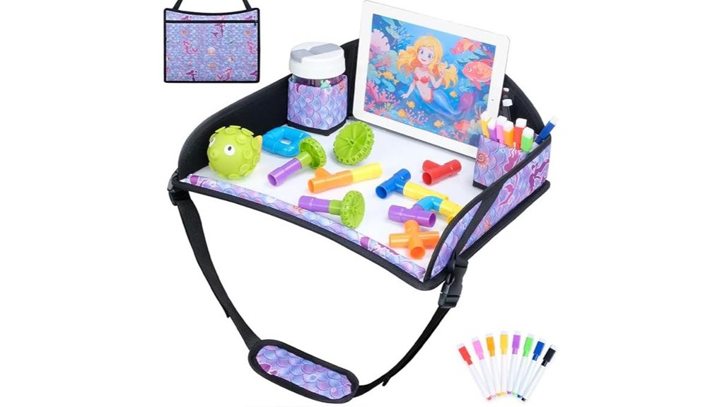 Top Kids’ Travel Activity Trays (Car/Plane) for Endless Fun 7 coolbebebe mermaid toddler tray
