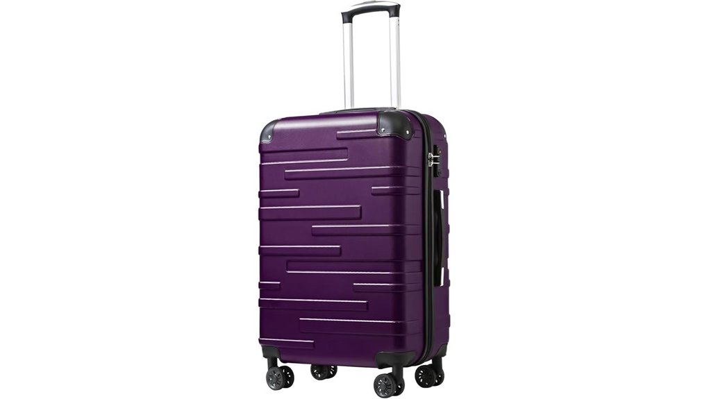 Lightweight Checked Luggage That Won’t Break Underweight 6 coolife hard case tsa luggage