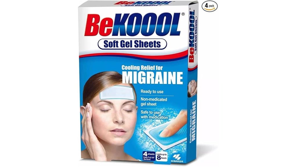 The Best Cooling Patches & Gel Strips for Quick Relief 3 cooling gel migraine pack
