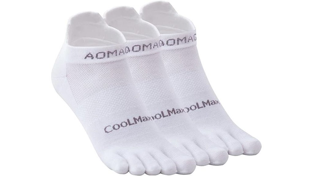 Top Toe Socks (Anti-Blister) That Keep Feet Blister-Free 8 coolmax 5 finger athletic pack