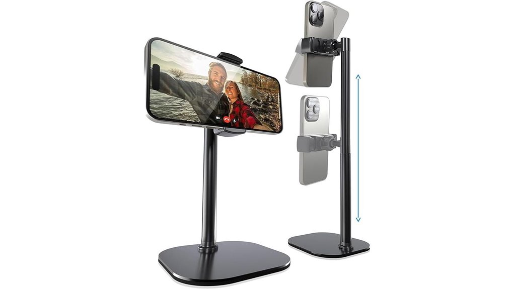 Top Phone Tripods for Travel (Tabletop Stable) Worth Trying 6 cooper adjustable recording stand
