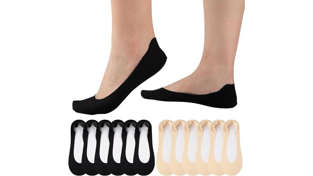 cooplus cotton thin no show