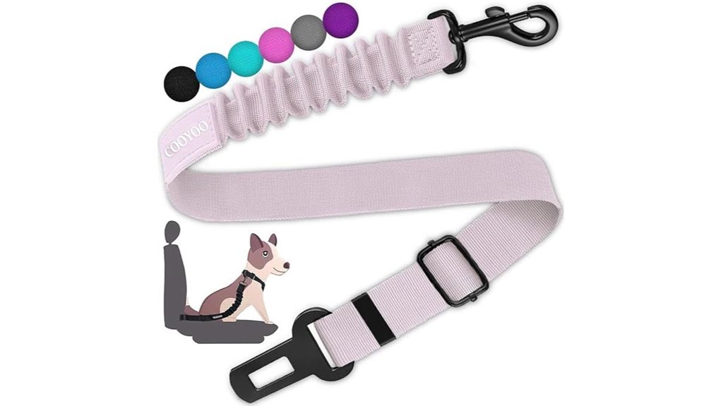 Pet Seat‑Belt Harnesses That Keep Your Dog Safe on Road Trips 9 cooyoo retractable dog harness