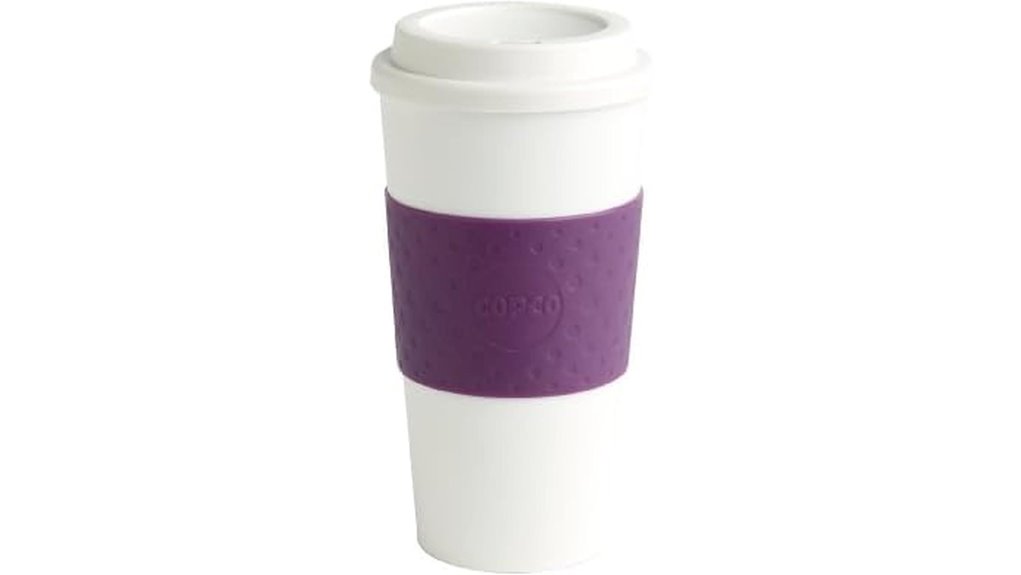 Best Travel Coffee Mugs That Don’t Leak (Lid mechanisms) 5 copco acadia 16oz plum