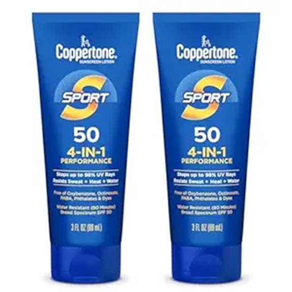Body Sunscreens for Travel (Water-Resistant) That Protect Skin 5 coppertone water resistant spf 50