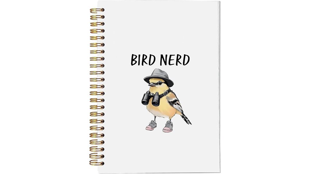 copy of answers answer cute birdwatching spiral notebook