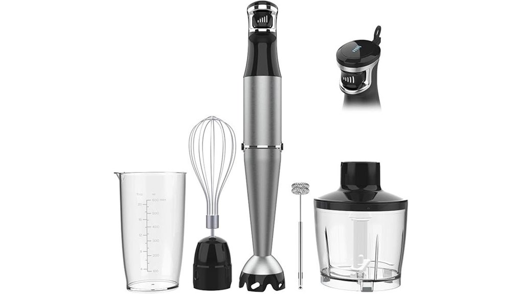 Best Immersion Blender That Will Transform Your Kitchen 1 corded 1100w 5 in 1 blender