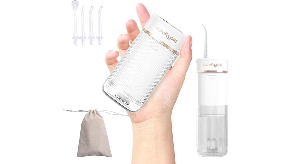 Best Travel-Ready Mini Water Flossers USB Rechargeable 11 cordless 5 nozzle 180ml flosser